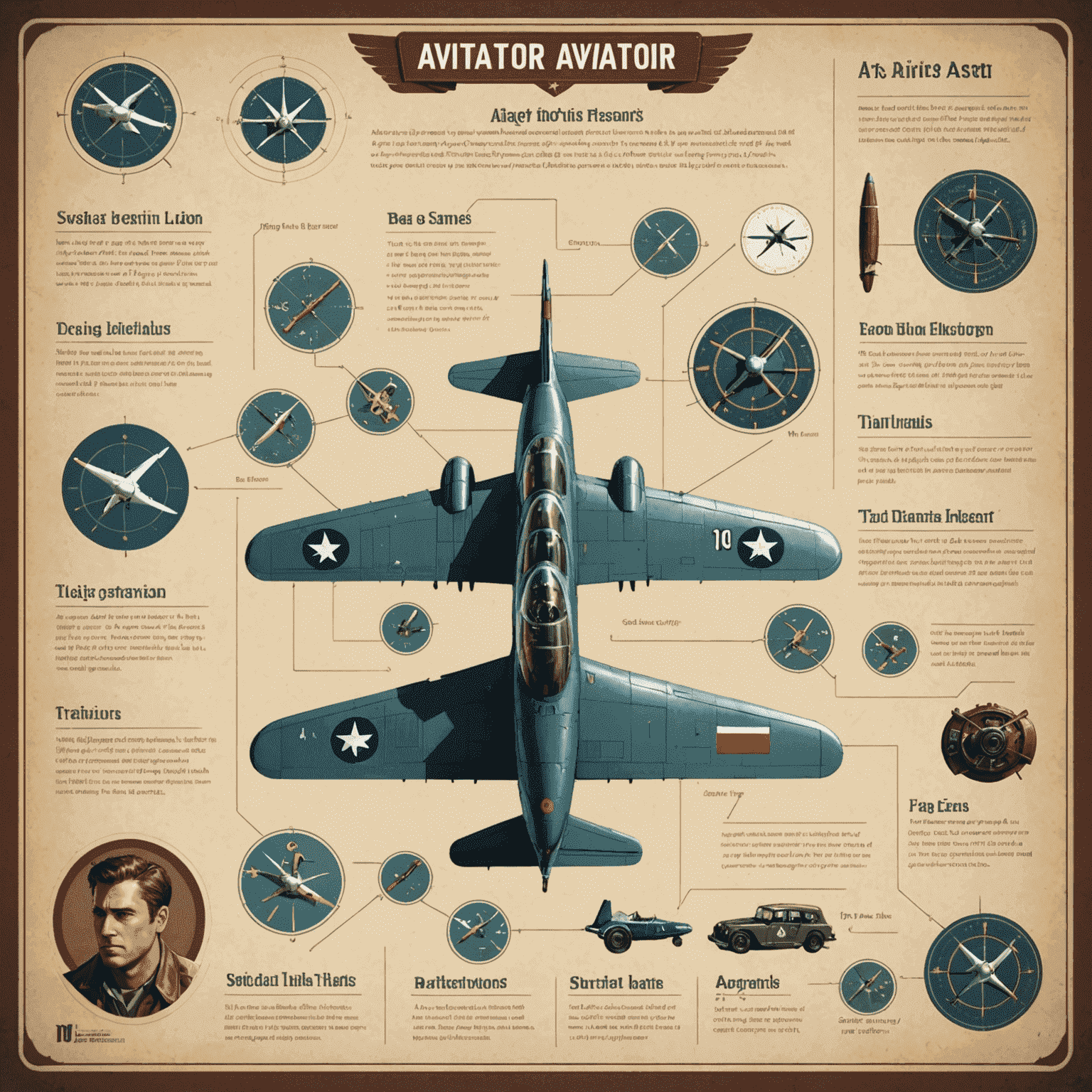 A beginner-friendly infographic showing basic Aviator game pieces, move examples, and strategy tips